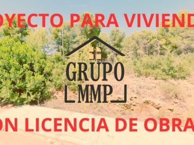 ¡Construye YA! Terreno con Proyecto y Licencia en Mas del Pi